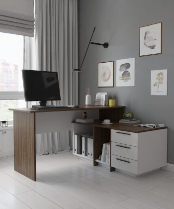 Комп'ютерний стіл Портер для офісу чи кабінету, це надійність, якість та комфорт за доступною ціною. Замовляйте зараз і отримайте стіл вже завтра💸🎁