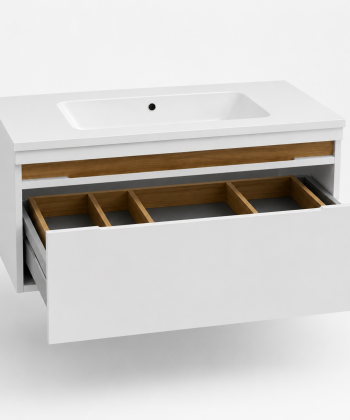 Тумба Софія 80 з відкритою шухлядою Hettich Tandembox та органайзером 1